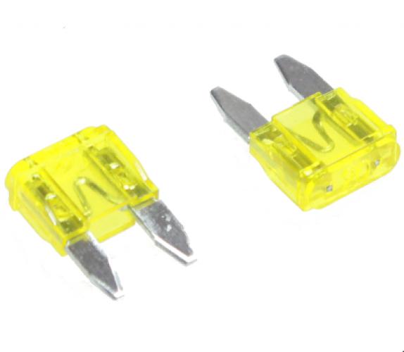 901844 Предохранитель MINI 20A (10,9x3,9мм,h16,3) W269